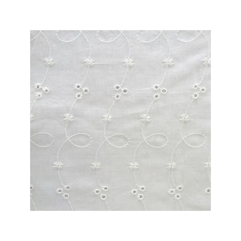 Coton brodé coton 100 % coton -30 x 35 cm