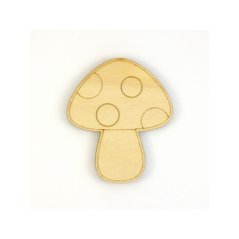 Champignon enfant N 3 en bois