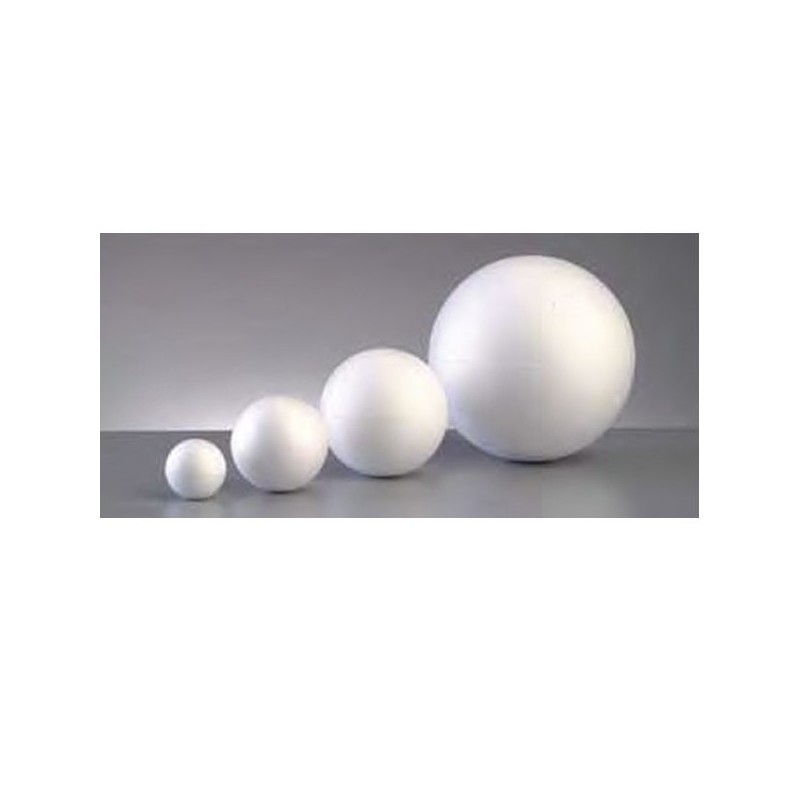 Boule en polystyrène