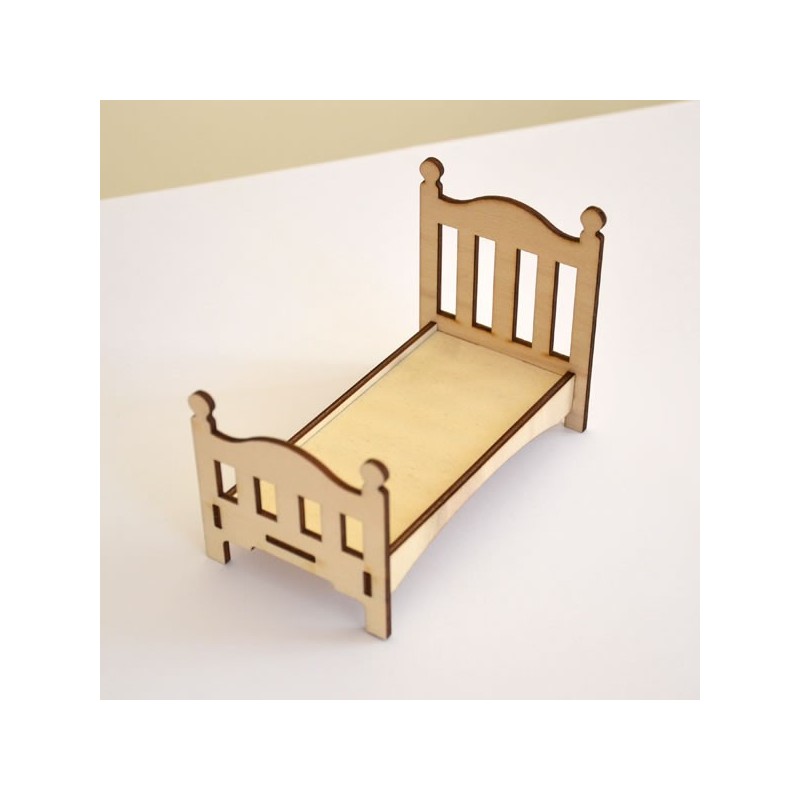 Lit  pour chambre enfant en bois à monter