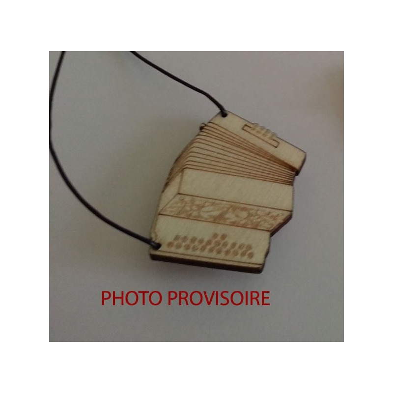 Pendentif accordéon diatonique