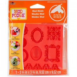 Moule Mod Podge Ornaments, 8 design