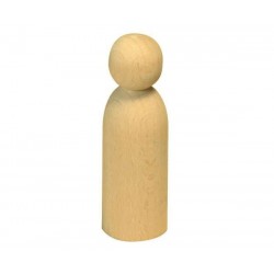 Pion / figurine homme en bois