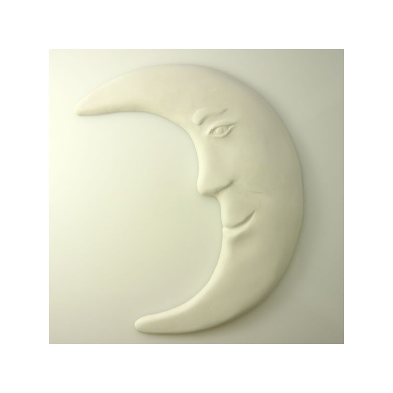 Croissant de lune en plâtre