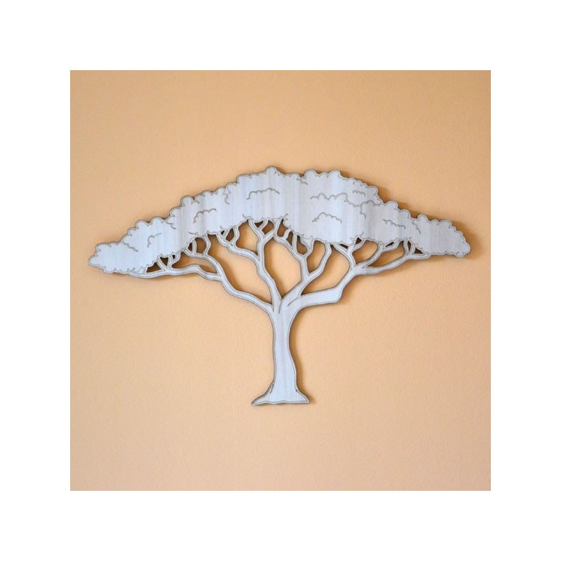 Arbre savane en bois