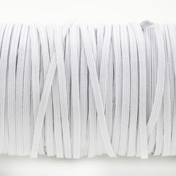 10 m Elastique blanc plat 3 mm confection masque barrière ou travaux couture EN STOCK