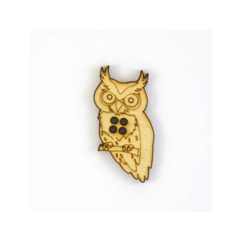 Bouton hibou