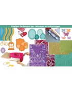 pochoir, gauffrage, embossage, die cut...