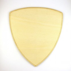 Ecusson ou blason 36 x 40 cm en bois loisirs créatifs et décoratif