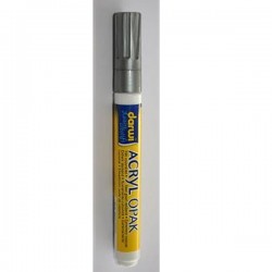 Feutre acrylique 3 mm opaque couleur argent
