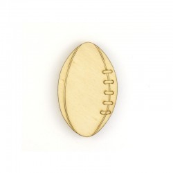 Ballon de rugby en bois Grande taille
