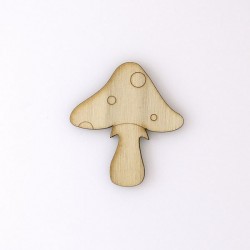 Champignon n°6 enfantin en bois